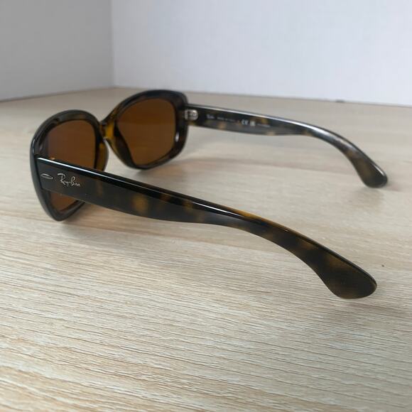 Ray-Ban JACKIE OHH RB4101 710/T5 Cat Eye Tortoise Shell 58-17-135 FRAMES ONLY - Picture 7 of 8